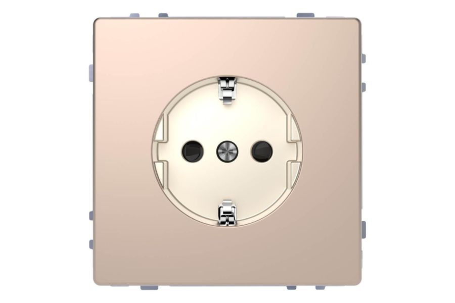 Розетка Schneider Electric Merten D-Life 16A с/з и шторками MTN2300-6051