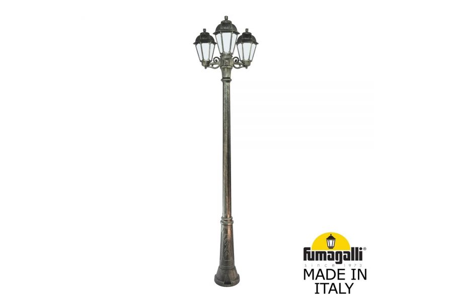 Садово-парковый светильник Fumagalli RICU BISSO/SABA 3L K22.157.S30.BYE27