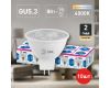 Лампа светодиодная Эра GU5.3 8W 4000K LED Lense MR16-8W-840-GU5.3 Б0054939