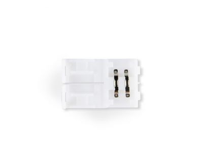 Соединитель прямой для светодиодной ленты 2835 12/24V (2 конт.) GS6001 (10шт) Ambrella Light Illumination GS6001