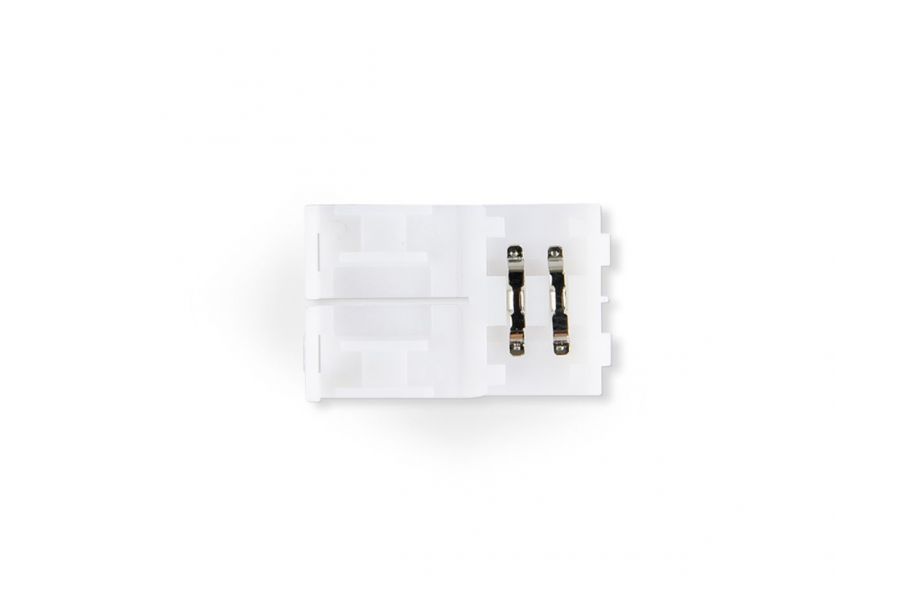 Соединитель прямой для светодиодной ленты 2835 12/24V (2 конт.) GS6001 (10шт) Ambrella Light Illumination GS6001