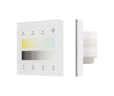 Сенсорная панель Arlight SMART-DALI-301-11-4G-3SC-DT8 Белая (230V, встраиваемая, 2.4G) (IARL, IP20 Пластик) 060791