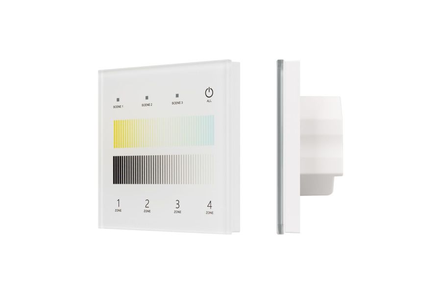 Сенсорная панель Arlight SMART-DALI-301-11-4G-3SC-DT8 Белая (230V, встраиваемая, 2.4G) (IARL, IP20 Пластик) 060791