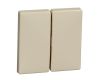Клавиша двойная Schneider Electric Merten Antique/Artec MTN412544