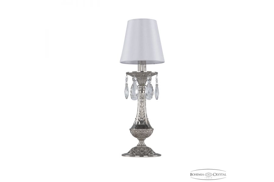 Настольная лампа Bohemia Ivele Crystal Florence 71100L/1 Ni ST5