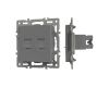 Механизм компьютерной розетки двойной Arlight SCT-MPC2-PL-GR (RJ-45, CAT6) 045338