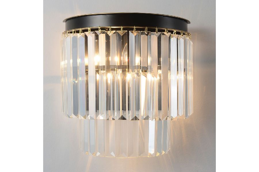 Настенный светильник Crystal Lux MAXIME AP2 BLACK