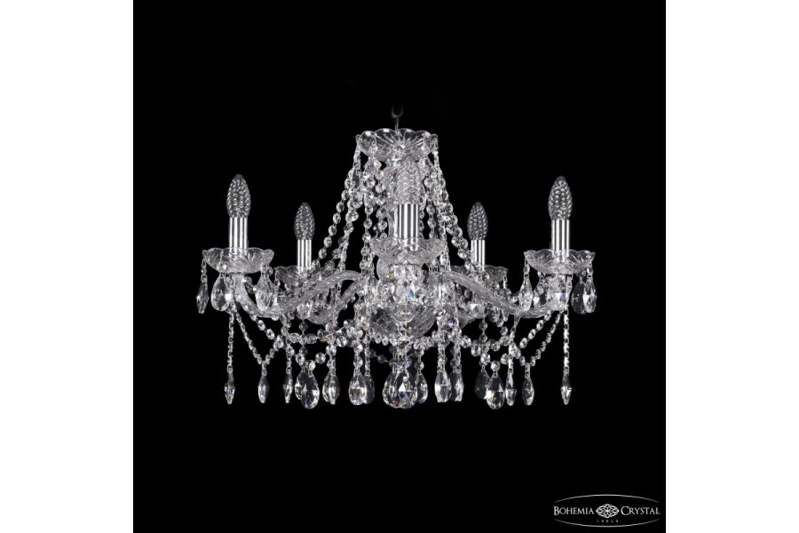 Подвесная люстра Bohemia Ivele Crystal 1413/5/200 Ni