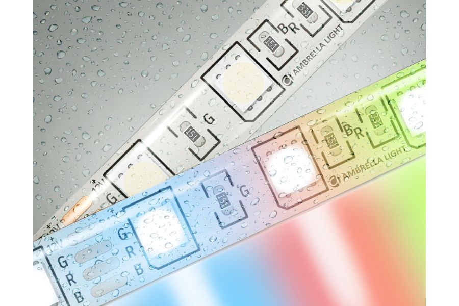 Светодиодная лента Ambrella Light LED Strip 12В 5050 14,4Вт/м RGB 5м IP65 GS2302