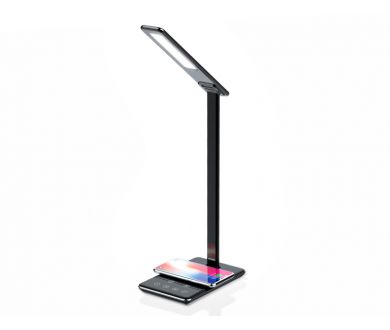 Настольная лампа с беспроводной зарядкой и USB портом Ambrella Light Desk DE582
