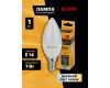 Лампа светодиодная Kodak LED B35-7W-840-E14 K 7Вт свеча нейтральный белый свет Е14 Б0057624
