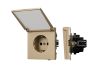 Механизм розетки влагозащищённый SCT-TENDO-MCP-SFPL-GD (230V, 16A) 054600