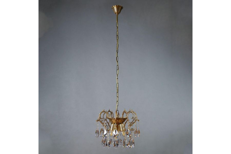 Подвесная люстра Ambiente Alicante 8888/3 CL AB Tear Drop