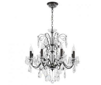Подвесная люстра Crystal Lux ODELIS SP8 BROWN