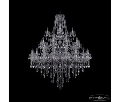 Подвесная люстра Bohemia Ivele Crystal 1415/20+10+5/460/3d Ni