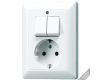 Розетка штепсельная Schuko Jung AS5575EU