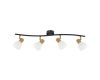 Спот Arte Lamp Falena A3117PL-4BK