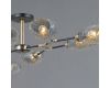 Люстра на штанге Illumico IL0272-8CSQ-25 BK AB TRENTO