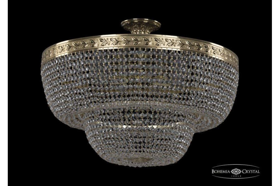 Люстра на штанге Bohemia Ivele Crystal 19091/60IV G