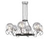 Подвесная люстра Lumina Deco LDP 9110-6 BK+CHR