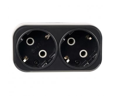 Купить Разветвитель сетевой 2-местный Stekker 250V 16A ABS ADP16-22-20 50680 Разветвитель сетевой 2-местный Stekker 250V 16A ABS ADP16-22-20 50680