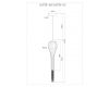 Подвесной светильник Arte Lamp Waterfall A1577SP-1GO