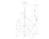 Подвесная люстра Eurosvet Santi 60139/6 хром Smart a058346