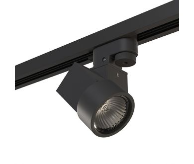 Трековый светильник Lightstar Track 1 black A1T051027 (592027+051027)