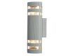 Уличный настенный светильник Arte Lamp Metro A8162AL-2GY