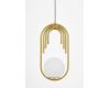 Подвесной светильник Lumina Deco Zanetti LDP 5522-1 WT+MD