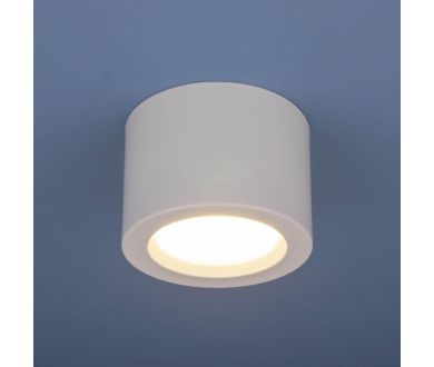 Потолочный светодиодный светильник Elektrostandard DLR026 6W 4200K белый матовый 4690389120671