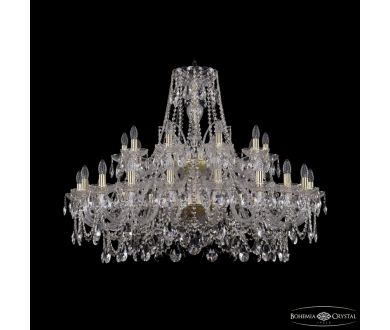 Подвесная люстра Bohemia Ivele Crystal 1411/20+10/400/2d G