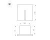 Светильник для ступеней Arlight LT-TIE-S100-3W Warm3000 (GR, 25x45 deg, 230V) (IP65 Бетон) 050877