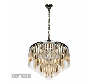Купить Подвесная люстра iLamp Triumph 7382/6+3+1P CR Подвесная люстра iLamp Triumph 7382/6+3+1P CR