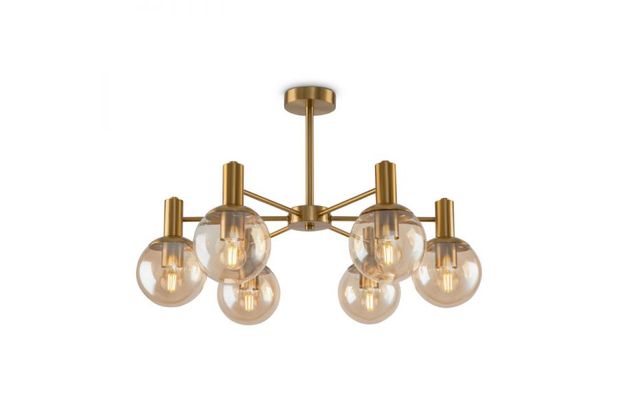 Люстра на штанге Freya Globo FR5175PL-06BS