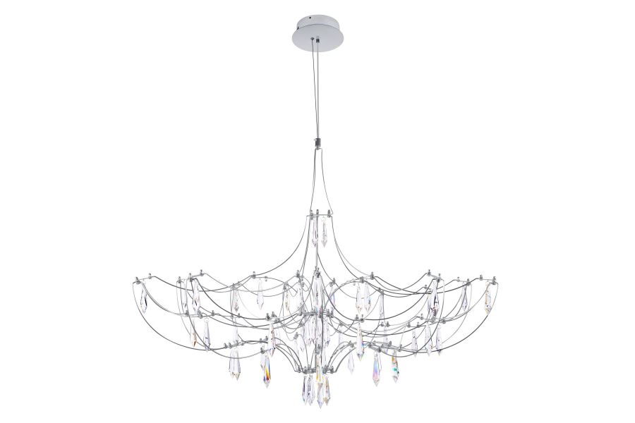 Подвесная люстра Loft IT Mira 10589/900 Silver Asfour