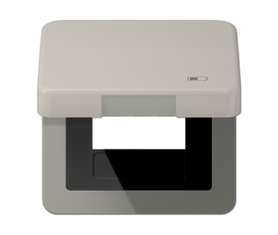 Купить Рамка с подпружиненной крышкой для USB-механизмов Jung CD590KLUSBPT Рамка с подпружиненной крышкой для USB-механизмов Jung CD590KLUSBPT