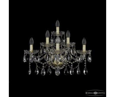 Купить Бра Bohemia Ivele Crystal 1413B/3+2+1/220/XL G Бра Bohemia Ivele Crystal 1413B/3+2+1/220/XL G