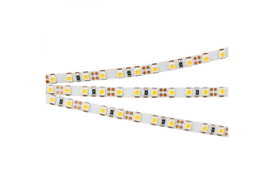Светодиодная лента Arlight RT-A120-5mm 12V Warm3000 (9.6 W/m, IP20, 2835, 5m) 024114(2)