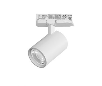 Трековый трехфазный светильник Quattro LED 15G с адаптером Lightstar Alta Base A5246QT15G