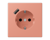 Розетка 2K+З USB Typ A Jung LC1520-18A233