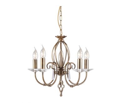 Подвесная люстра Elstead Lighting AG5-AGED-BRASS