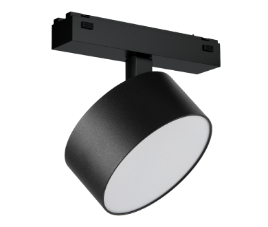 Трековый магнитный светильник iLedex Vision 4825-047-D120-15W-110DG-4000K-BK