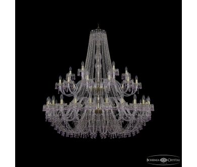 Подвесная люстра Bohemia Ivele Crystal 1410/24+12+6/530/2d G V7010