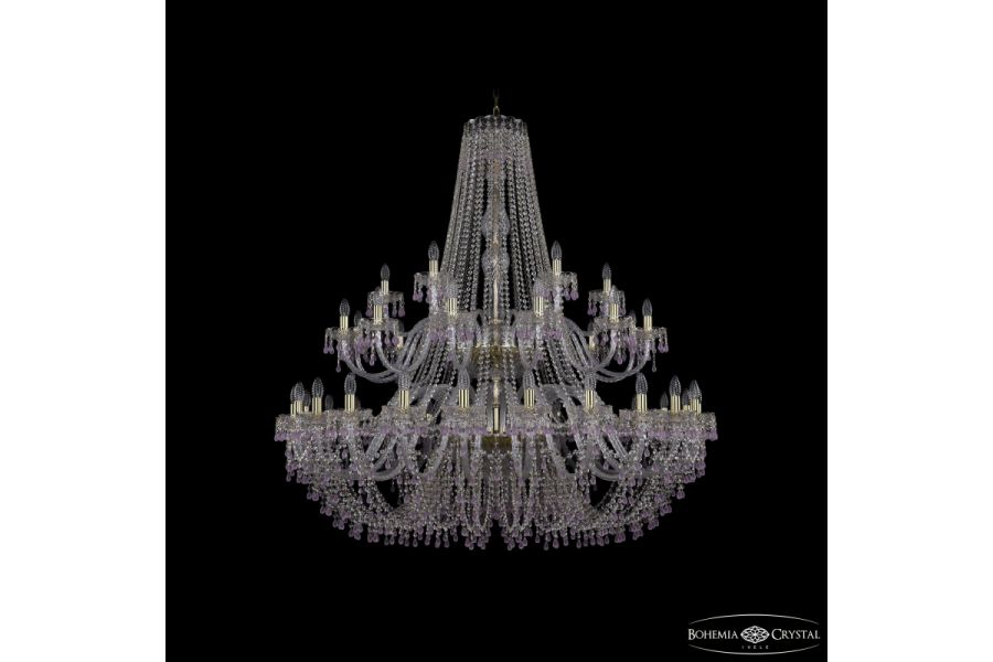 Подвесная люстра Bohemia Ivele Crystal 1410/24+12+6/530/2d G V7010