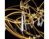 Подвесная люстра Loft IT Mira 10587/1000 Gold Asfour