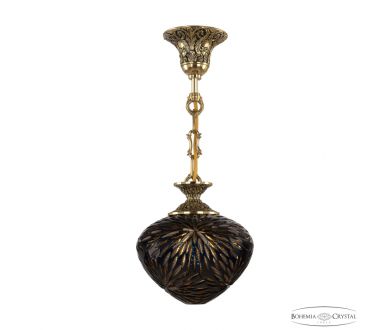 Подвесной светильник Bohemia Ivele Crystal 7003P/18 GB Amber-Blue/H-1A