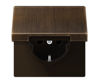 Розетка штепсельная Schuko Jung ME1520KIKLAT