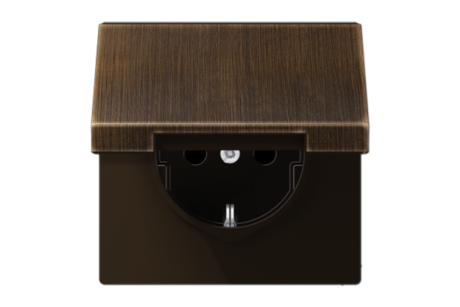Розетка штепсельная Schuko Jung ME1520KIKLAT