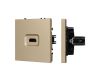 Розетка HDMI софт-тач золотой песок Arlight SCT-MHD1-SFPL-GD 061843(1)